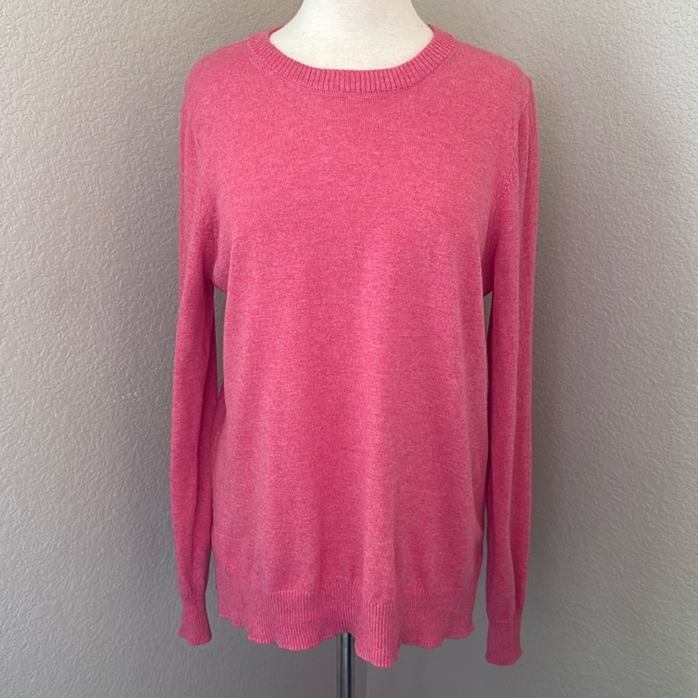 DIP brand rose pink crewneck sweater